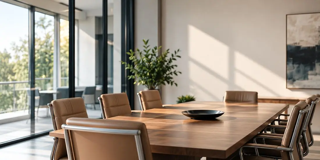 Building-on-growth conference room